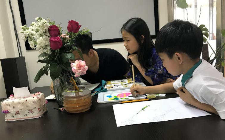 自然学堂绘画