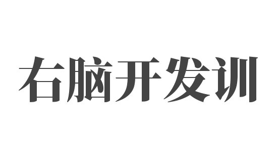 右脑开发训练