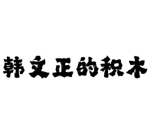 韩文正的积木