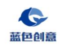 蓝色创意少儿美术