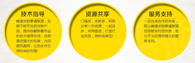 峰道会跆拳道加盟支持