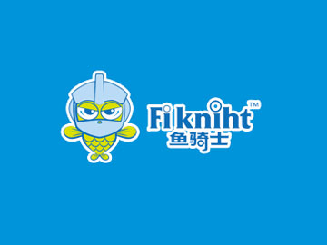 鱼骑士婴儿游泳