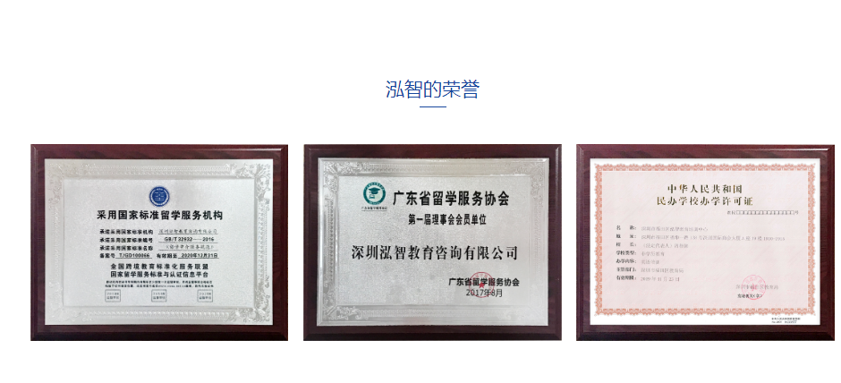 泓智的荣誉 泓智的荣誉