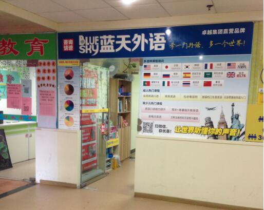 蓝天英语加盟