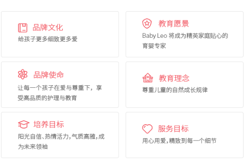 BabyLeo国际托婴中心公司文化