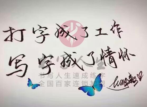 书写人生练字加盟