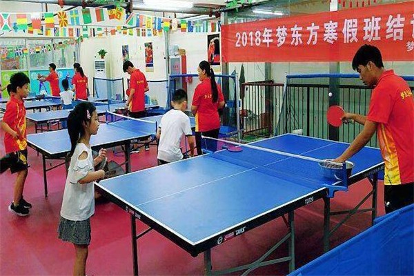 梦东方乒乓球馆加盟